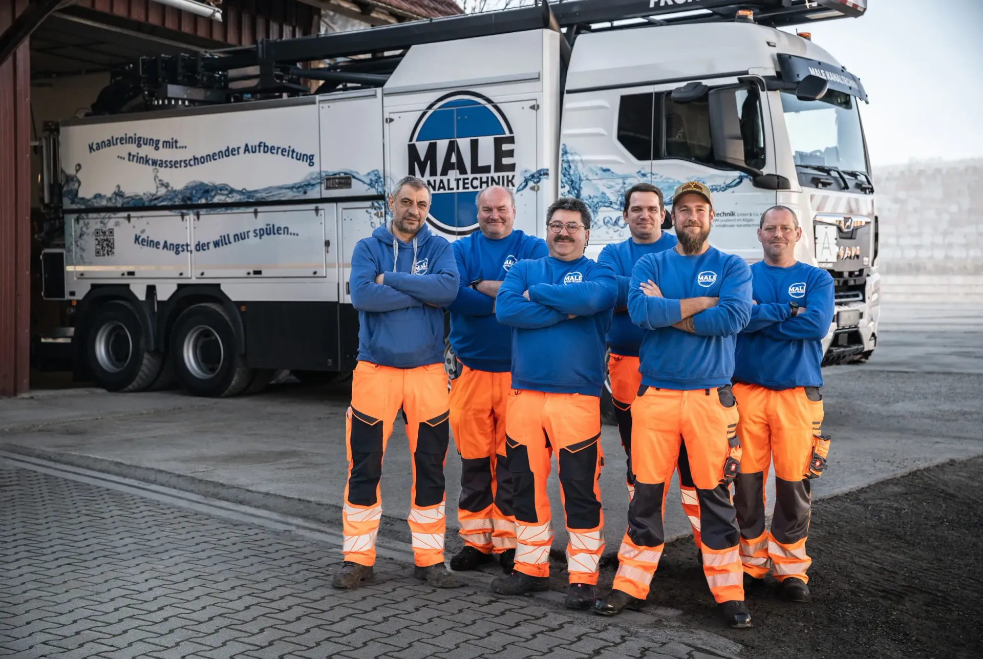 Professionelle Kanalreinigung im Allgäu durch MALE Kanaltechnik aus Leutkirch