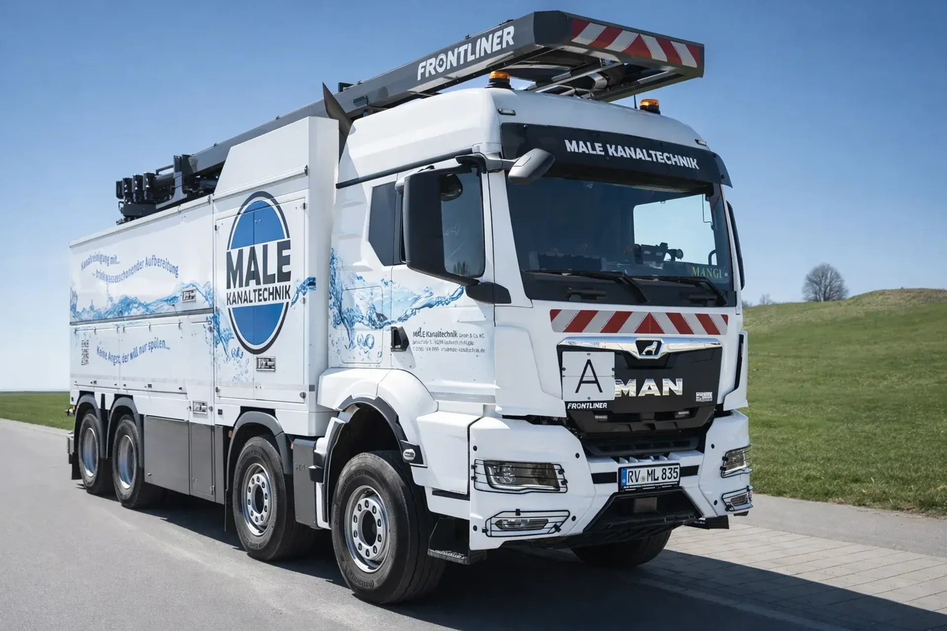 TV-Kanalinspektion mit moderner Kameratechnik – MALE Kanaltechnik aus Leutkirch im Allgäu
